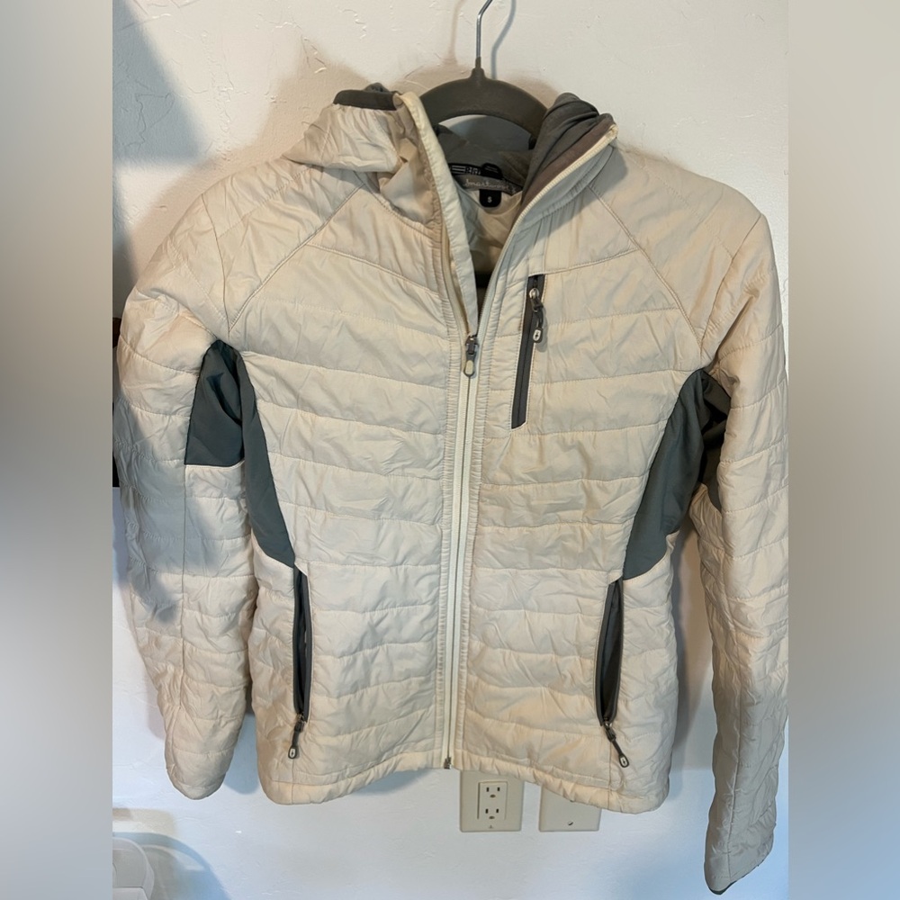 Smartwool Phd white and Gray Women's Jacket